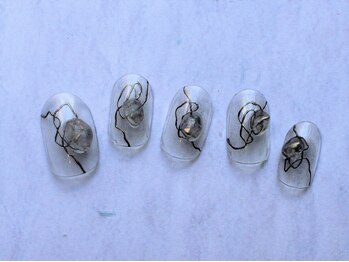 シープラスエー(C+A)/ラインにミラーを散らばせて