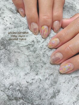 プライベート ネイルサロン マーマ(murmur)/ふんわりニュアンス