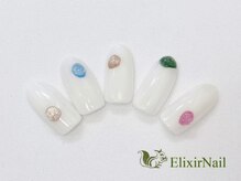 エリクサーネイル 神田(Elixir Nail)/シンプル &nbsp;/クーポン使用