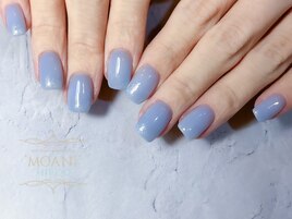 マオジェル新色で爽やかブルー☆