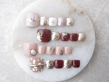 アウラ ネイル ファクトリー(aura nail factory)の写真/aura式☆深爪矯正スカルプ（長さ出し）即日見た目改善のフット長さ出し◎高技術深爪ケア☆