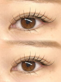 縁と縁(enn to yukari)の写真/《上品×ナチュラル盛り》ふんわり密度感のあるマツエクで、目元に理想な"透明感"を♪