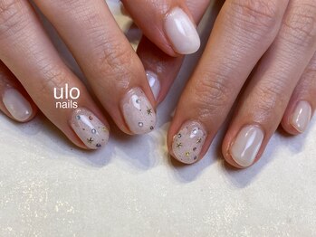 ウロネイルズ(ulo nails)/キラキラつぶつぶジュエリー