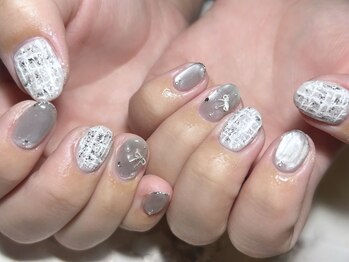 クロレ(Nail Salon COLORE)/ツイードネイル 担当:大須賀