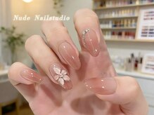 ヌード ネイルスタジオ 船橋店(Nude Nailstudio)/パラジェル/長さだし/オフのみ
