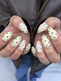 クロム/ドットネイル♪