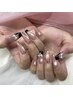 スカルプ☆長さ出し】デザイン自由画像持込可　 ゴージャス　￥25000
