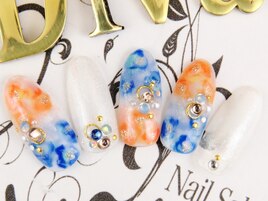 グラデーションフラワー￥9500