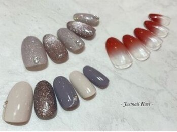 ジャストネイル ラヴィ店(JustNail)の写真/【定額ネイル¥6050~】カラーチェンジOK！サンプルからお好みのデザインをお選びいただけます♪