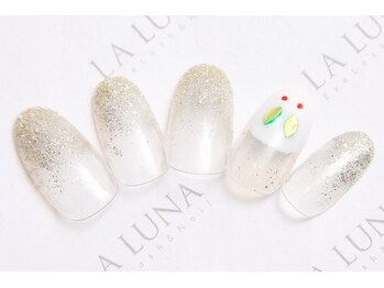 ラルナ ネイルアンドアイラッシュサロン(LA LUNA nail & eyelash salon)/25年1月2月◇定額ナチュラル◇