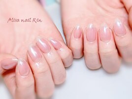 ミラーワンカラー・艶々ピンク