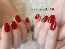ノーム ネイル(NO-MU)/赤ワンカラー