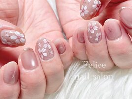 フラワー/チーク/ピンク