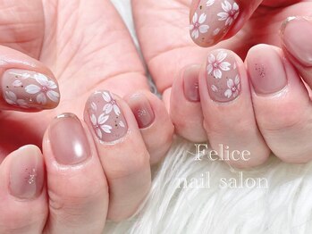 フラワー/チーク/ピンク