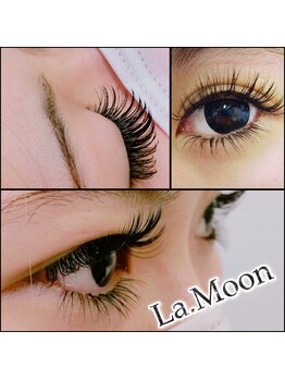 ラ ムーン アイラッシュアンドヘアメイク(La.Moon)/上220本Cカール 下80本8ミリ