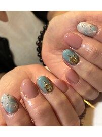 ～大理石ネイル～