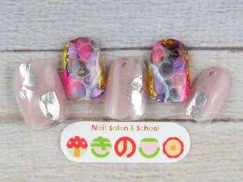 ネイルサロン きのこ/選べるデザインＬコース