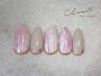 ネイルクローゼット(Nail Closet)/4月　Monthly Design