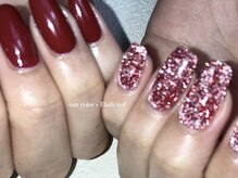 ジュエ ネイルスタジオ(jouer nailstudio.)/asymmetrical nail