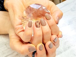 久しぶりのニュアンスネイル