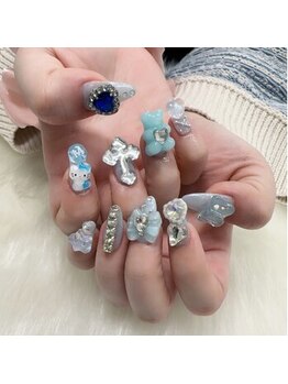 プリュム(Plume)/3D/推しネイル/キャラクター