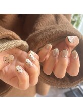 サロン105(salon 105)/マグネット&ドットネイル