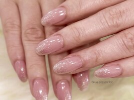 ラメグラデーション/春