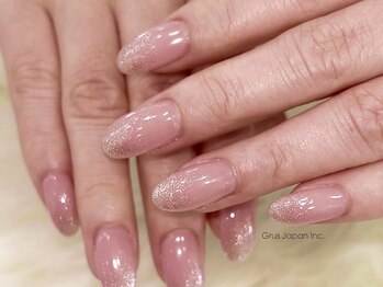 ラメグラデーション/春