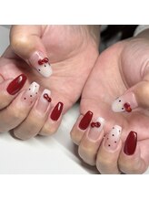 ELUNA nail salon/キティちゃんネイル