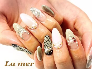 ラメール(La mer)/レースビジュネイル★