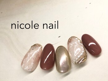 ニコルネイル(nicole nail)/H1252 love sick ¥11000