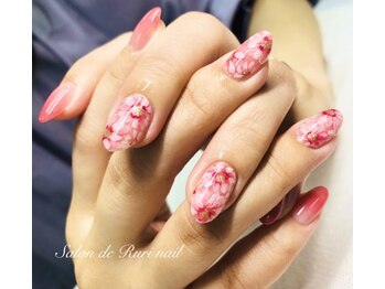 サロンドルリネイル(salon de Ruri nail)/【4月以降価格】■￥9000