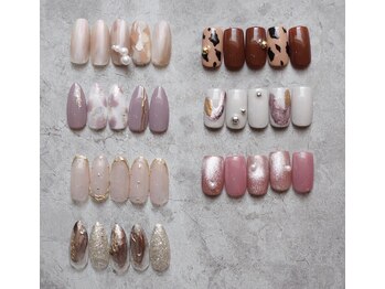 ネイル フライガール(nail FLY GIRL)/11月マンスリーデザイン