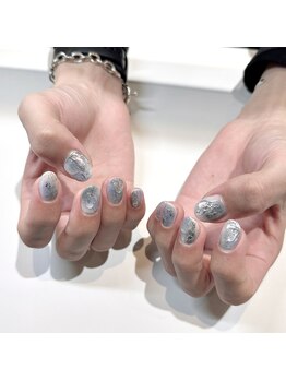 モンシャブラン(Mon Chat Blanc)/お客様ネイル★