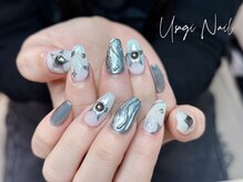 ウサギネイル 新大久保店(usagi nail)/冬ネイル