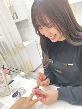 ティンク センター南 アイラッシュアンドネイル (Tink eyelash＆nail)の写真/【パラジェルエデュケーター取得☆一ノ瀬※指名料¥800】韓国ネイル・ワンホンネイルおまかせください◎