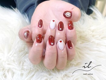 イル 京都河原町店/ハートネイル