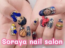 ソラヤ(Soraya)/痛ネイル3Dアート持ち込みネイル