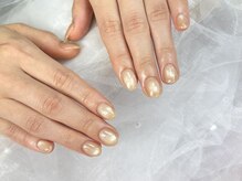 ヒラソルネイル(Girasol nail)/ベージュマグ