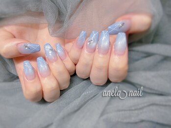 アネラネイル(anela nail)の写真/【持ち込み大歓迎★画像：フリー90分ご新規様8,280円】町田の高リピート率サロン！パーツも多数ご用意♪
