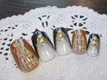 ルクルク ネイル&リラクゼーションサロン(lukuluku)/★シックツイードネイル★