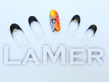 ネイルサロン ラメール(LaMer)の写真/【定額】シンプル￥7000/トレンド￥8000　各16種ずつ毎月変わるデザインをご用意♪