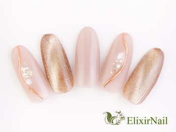 エリクサーネイル 五反田(Elixir Nail)/定額a シンプル/クーポン使用