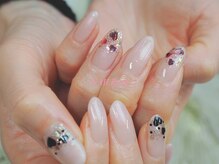 ネイルローズ(NAIL Rose)/ハートバレンタインネイル