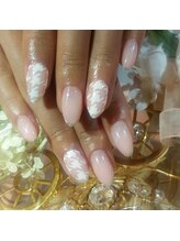 マイネイルアンドアイラッシュ(MyNail&Eyelash)/手描き千鳥格子