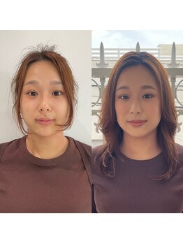 パーソナルサンフラワー(PersonalSunflower)/お客様ヘアメイクBefore/After