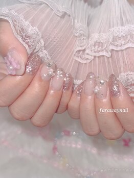 ファラウェイネイル(Faraway nail)/ワンホンネイル☆