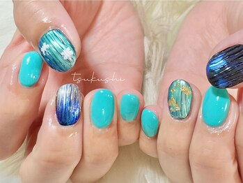 ツクシ 河原町(tsukushi)/推し活ネイル