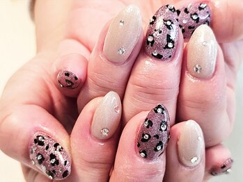 エルディケイ(LDK)/ヒョウ柄ネイル