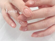 ラヴィン なんばスカイオ店(Lovin)/【パラジェル】桜ピンクネイル